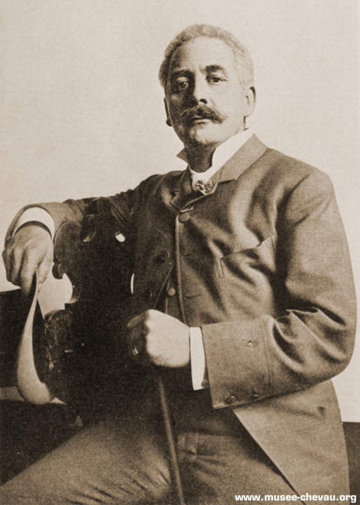 Moses Ezekiel vers 1914, Source The Library of Congress.